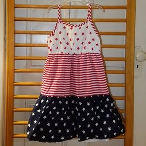 TCP 4th of July American Flag Dress 10-12 Summer